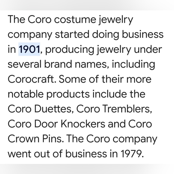 Vintage Coro earrings - Picture 8 of 8